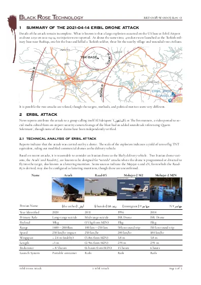 BRT 008 W 003 2021 04 14 Erbil Drone Attack Analysis